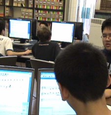 Bellevue School students