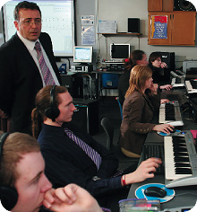 Sir John Lawes students & teacher