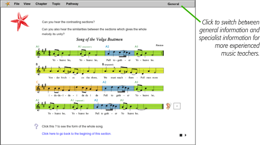 General and specialist information